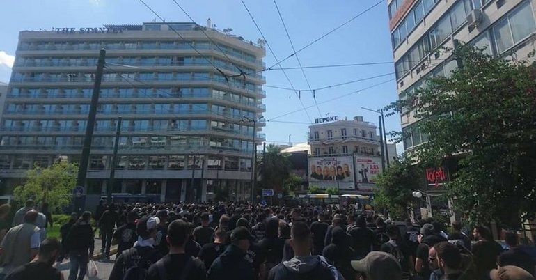 Το κέντρο της Αθήνας είναι ΠΑΟΚ