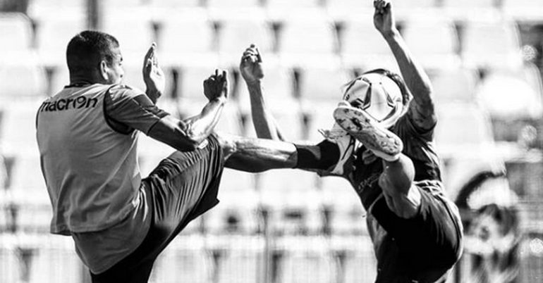Δεν χαρίζεται ούτε στην προπόνηση ο Μάτος