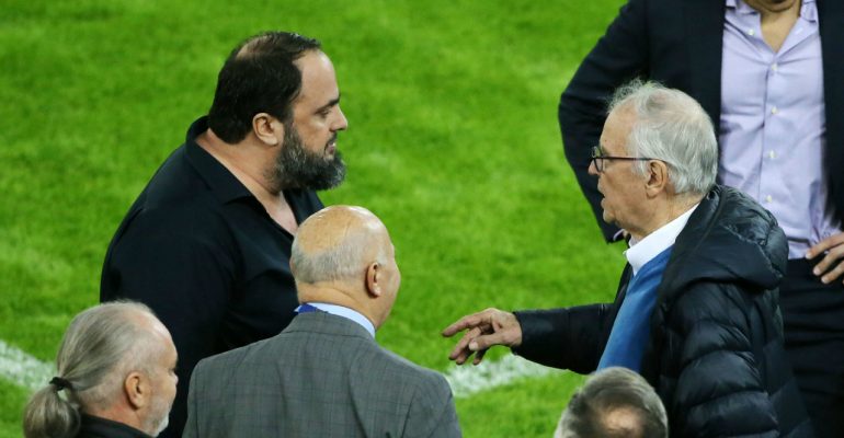 Στον αγωνιστικό χώρο Μαρινάκης-Θεοδωρίδης!
