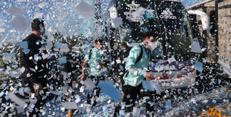 Πανικός στην υποδοχή της Αργεντινής (videos)